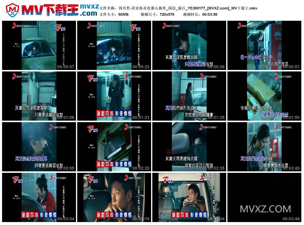 周兴哲-其实你并没那么孤单_国语_流行_YE300177